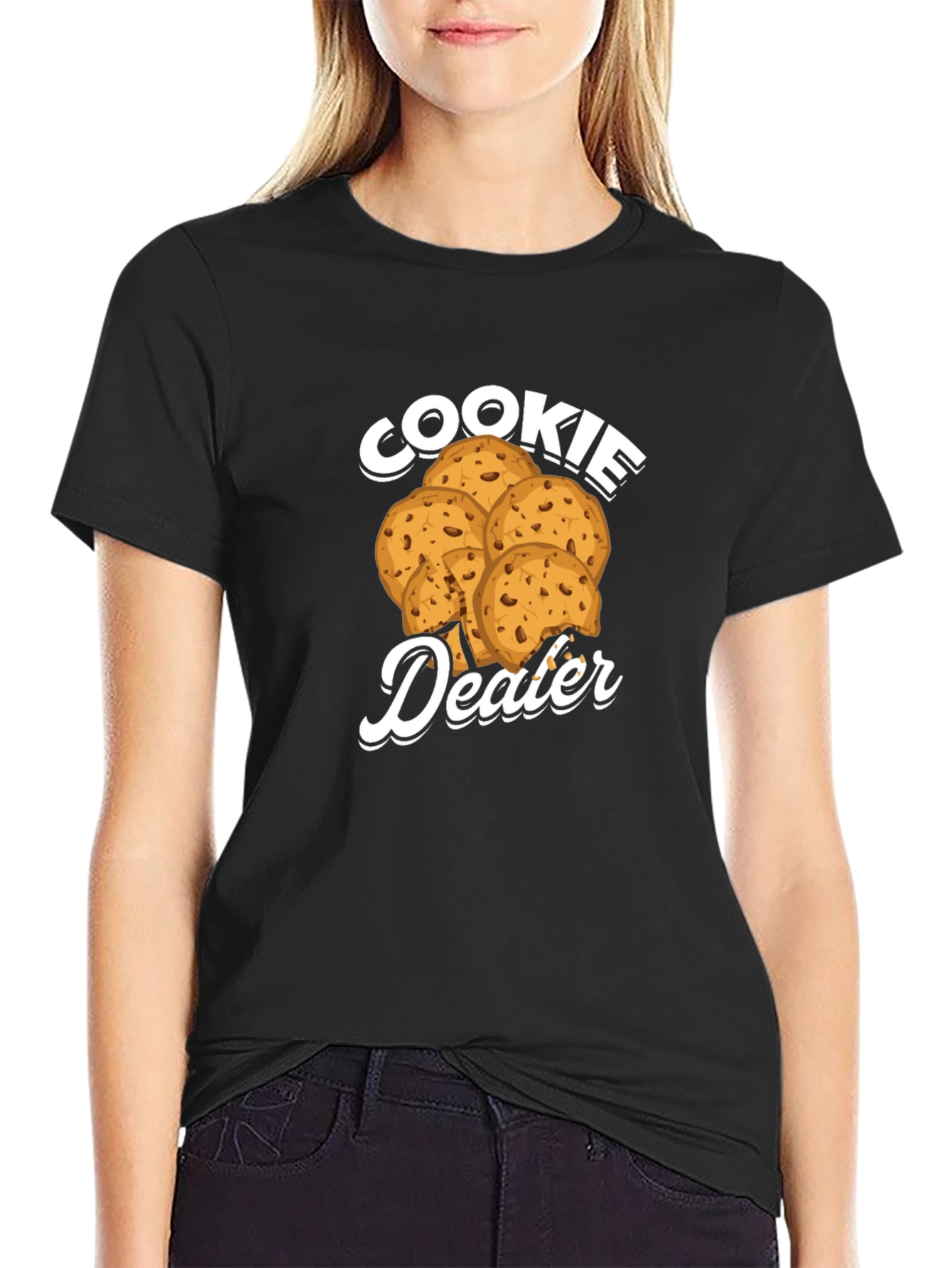 Cookie Dealer Graphic T-Shirt - Funny Novelty Tee