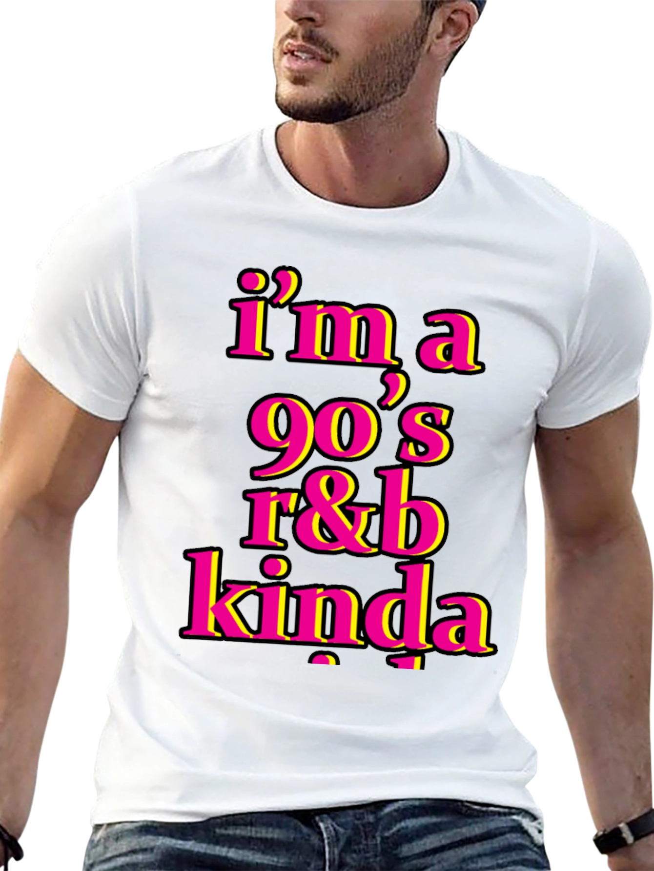 90s R&B Kinda T-Shirt - Retro Music Tee