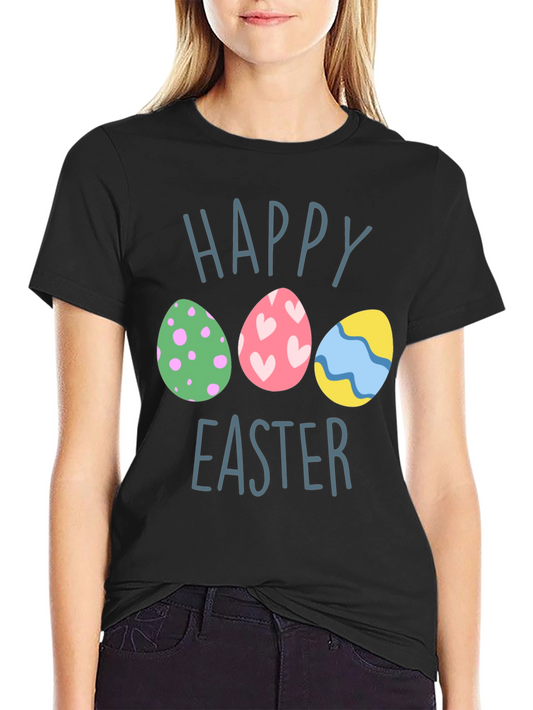 Happy Easter Egg Graphic T-Shirt