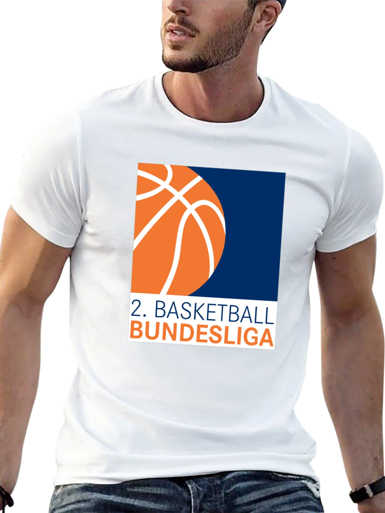 2. Basketball Bundesliga Graphic T-Shirt