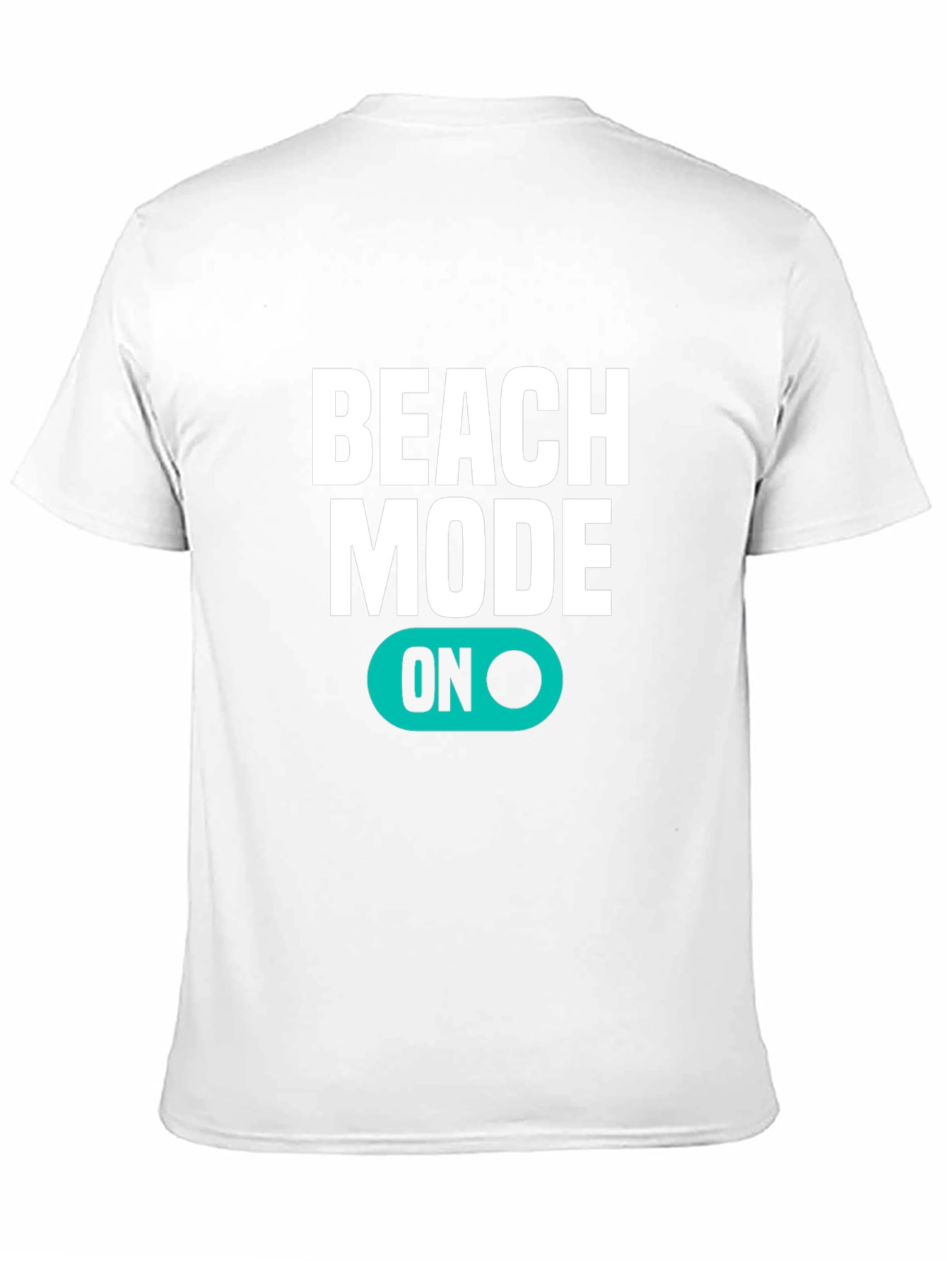Beach Mode ON Black T-Shirt
