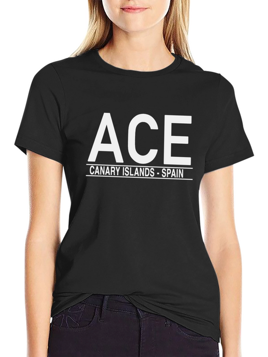 ACE Canary Islands Spain Black T-Shirt