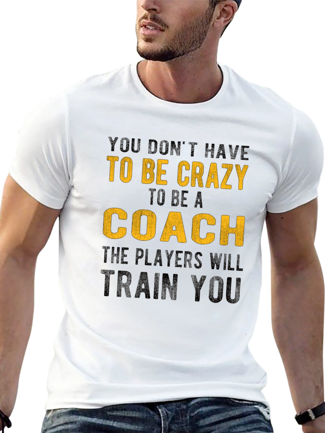 Crazy Coach T-Shirt - Funny Sports Apparel