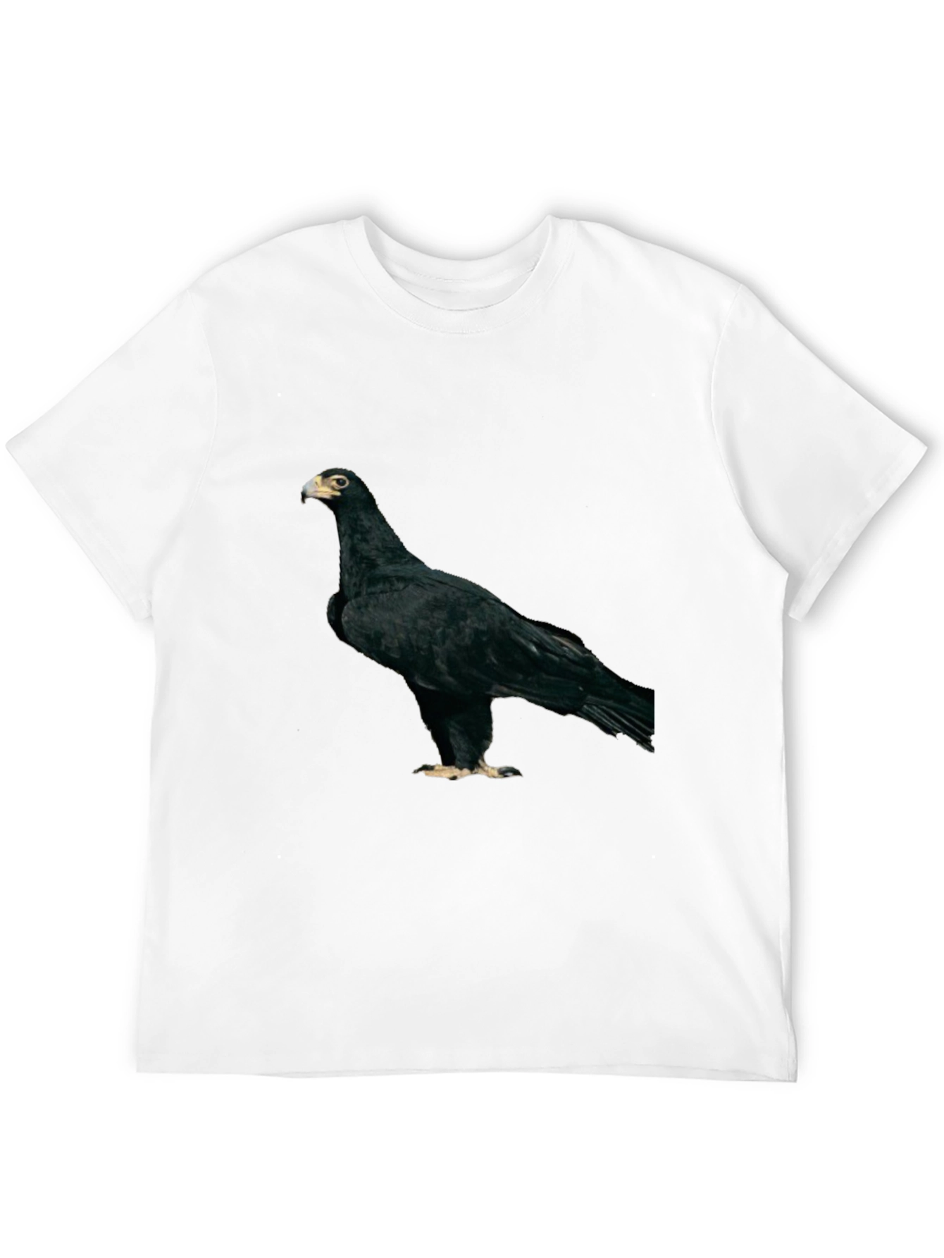 Black Eagle Graphic Tee - Unique Bird Design T-Shirt