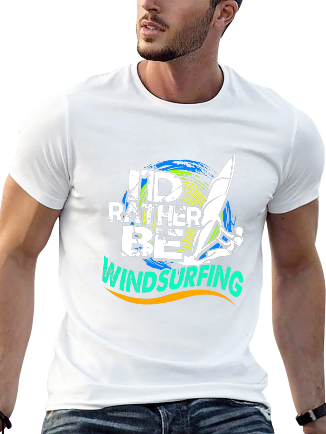 Windsurfing Graphic T-Shirt