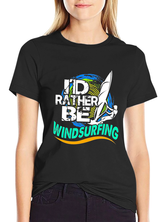 Windsurfing Graphic T-Shirt