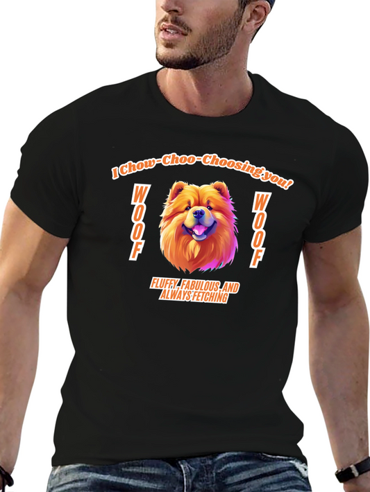 Chow Chow Dog Graphic T-Shirt