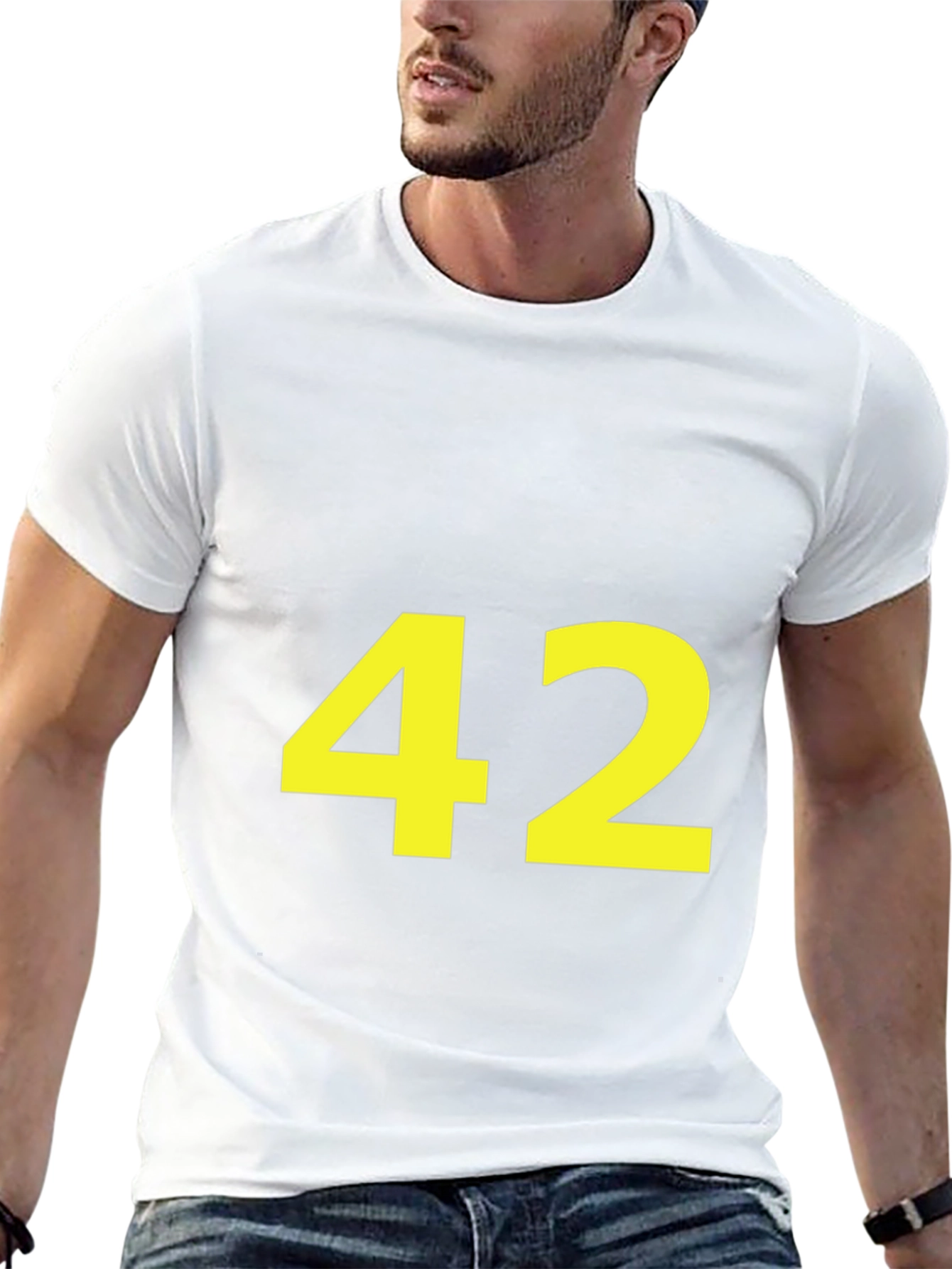 Number 42 Black T-Shirt