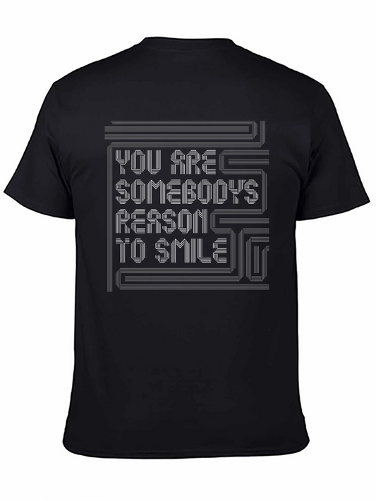 Inspirational Graphic Tee - Reason to Smile