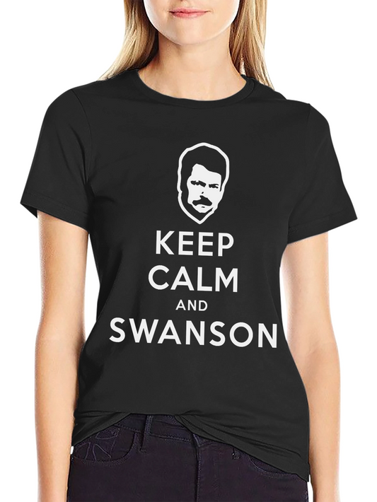 Keep Calm and Swanson T-Shirt