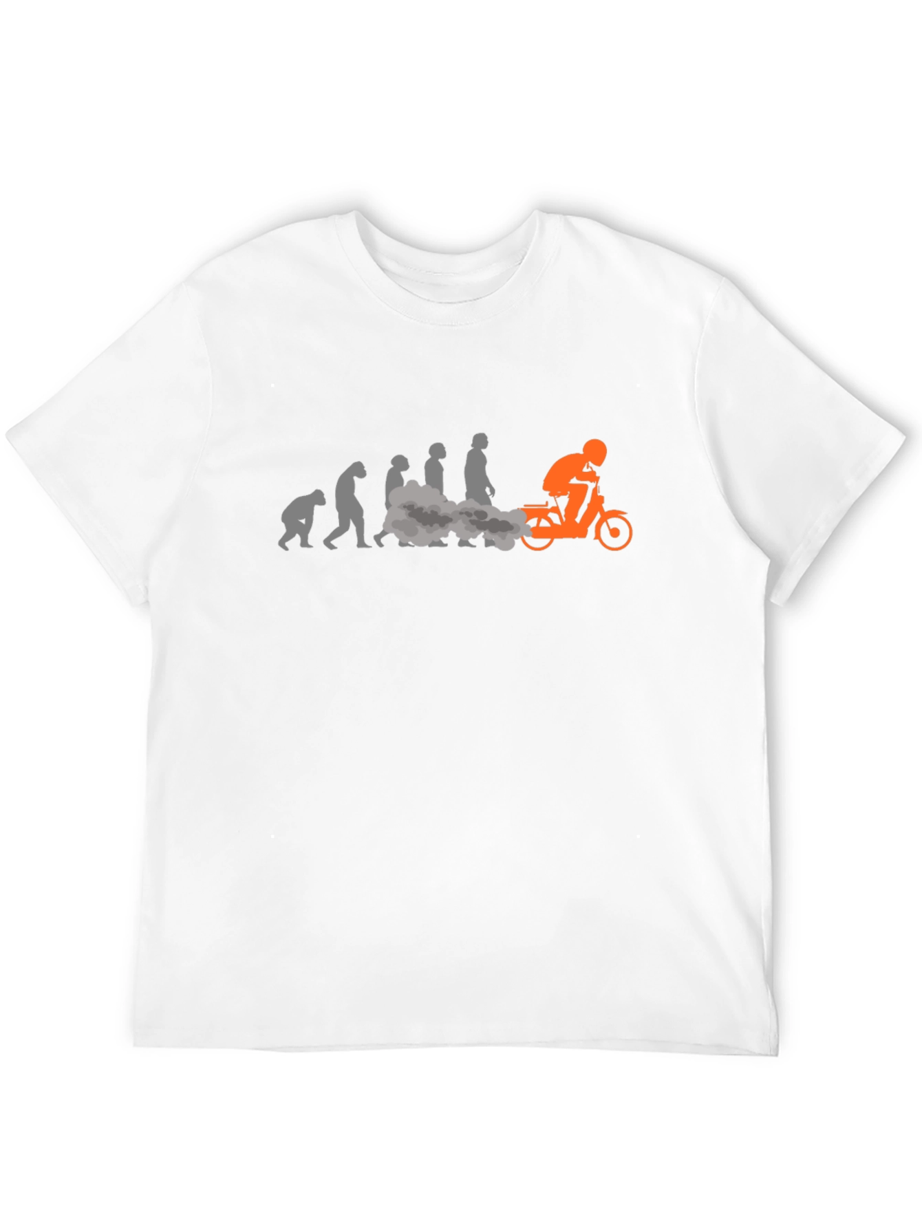 Evolution Moped T-Shirt - Black