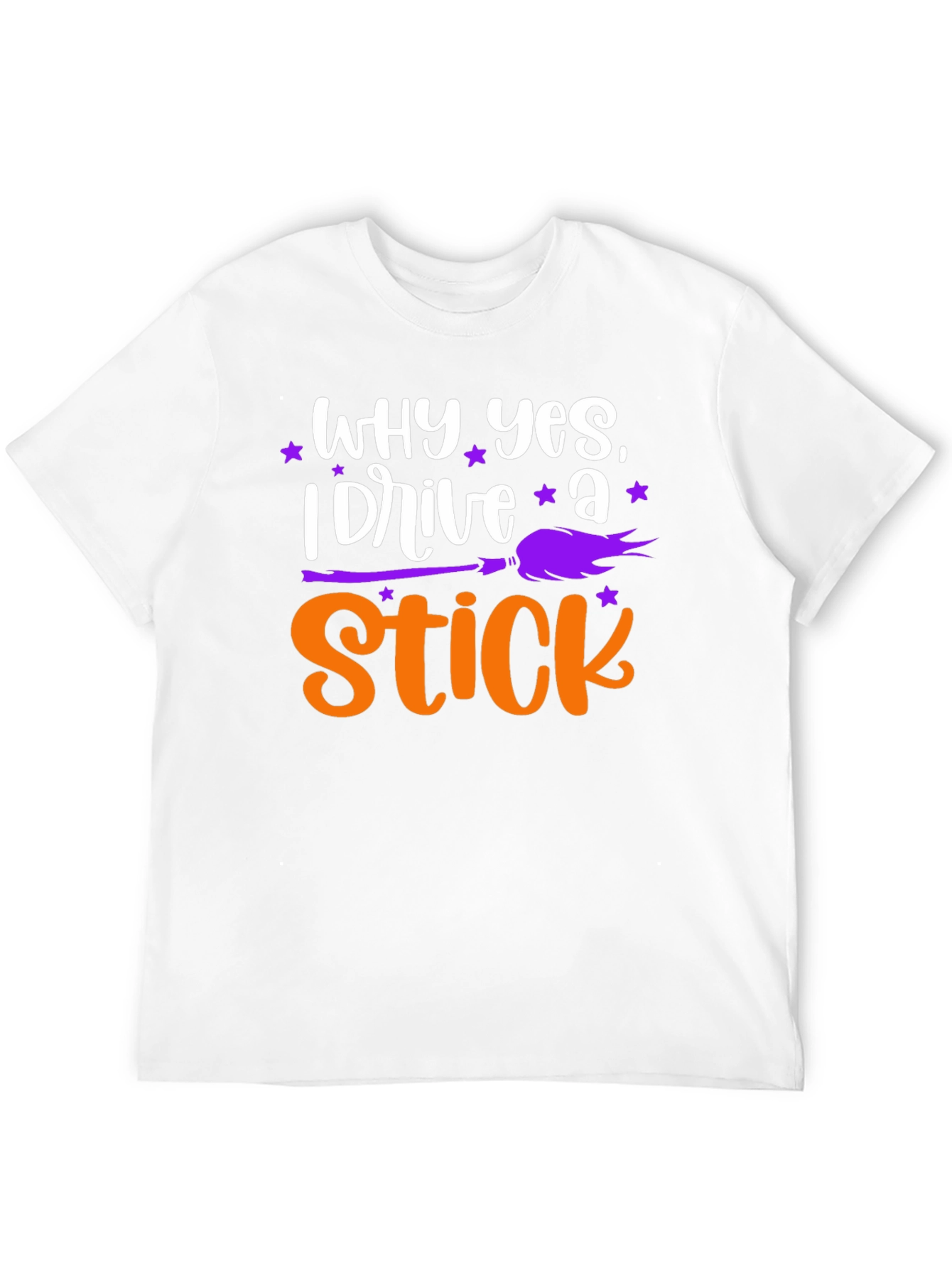 Why Yes I Drive a Stick Halloween T-Shirt