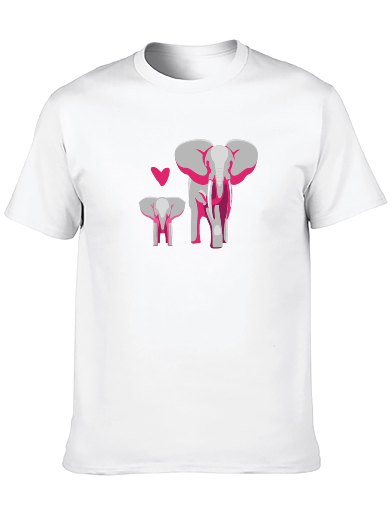 Elephant Love Graphic T-Shirt