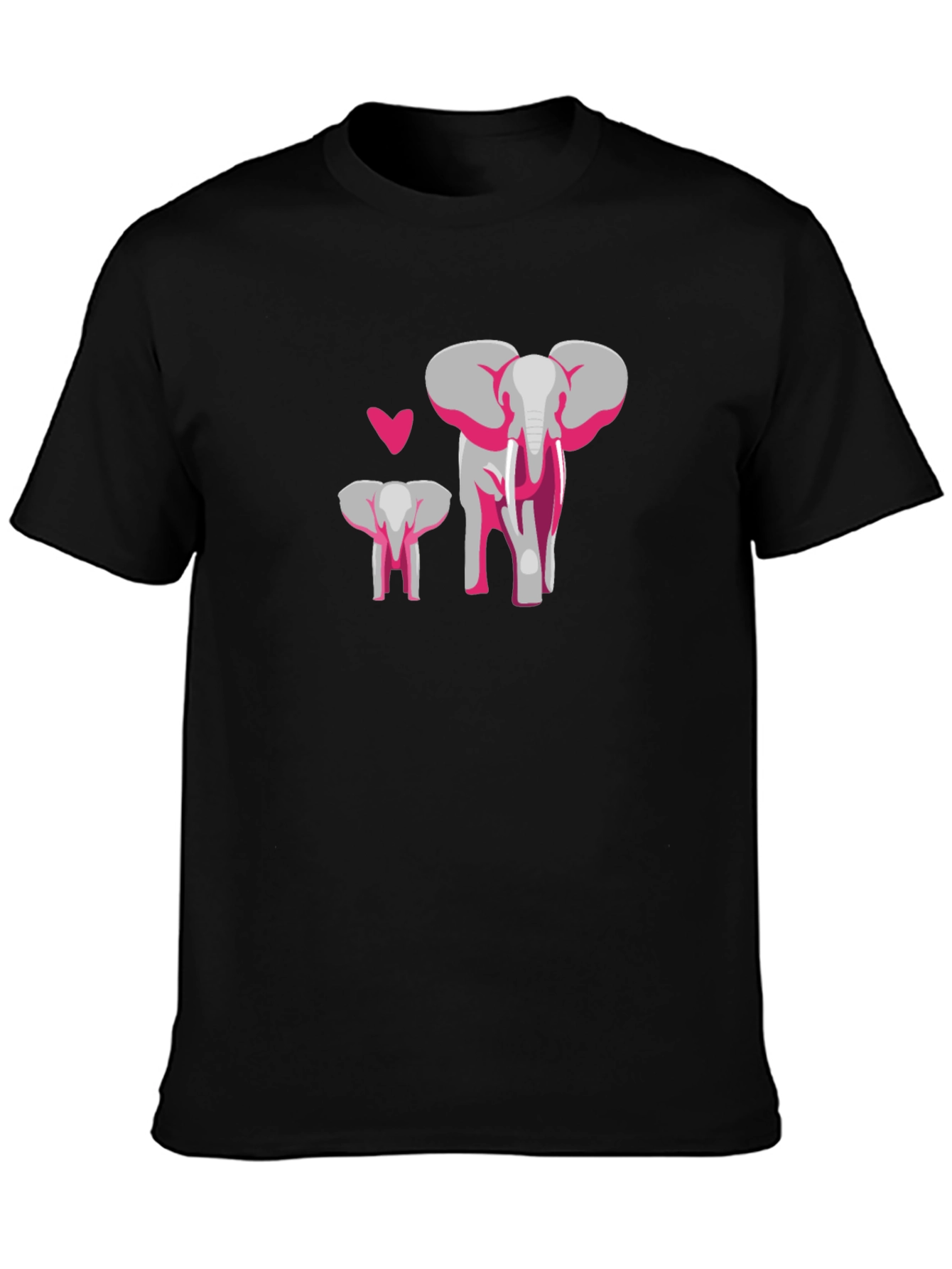 Elephant Love Graphic T-Shirt