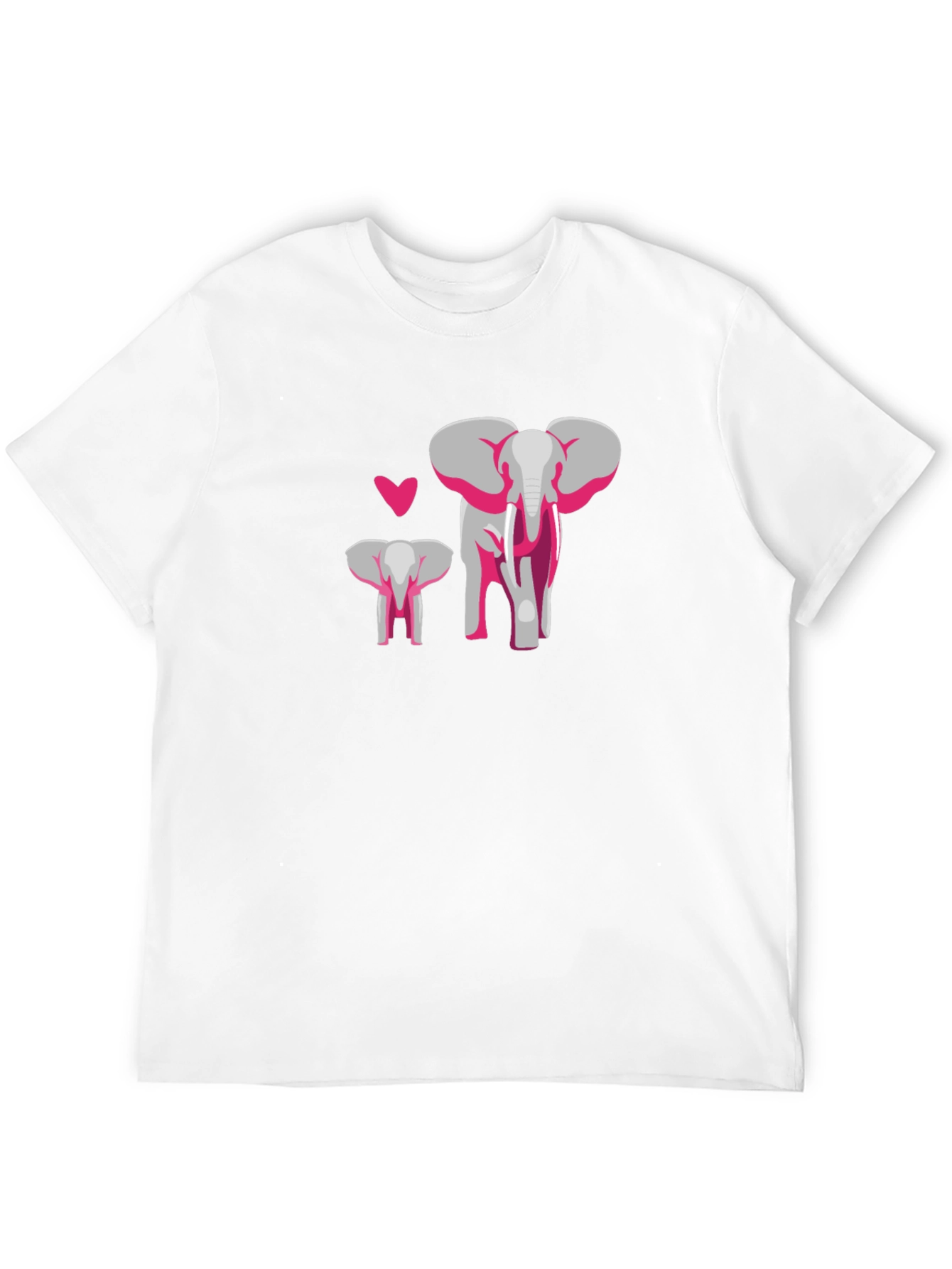 Elephant Love Graphic T-Shirt