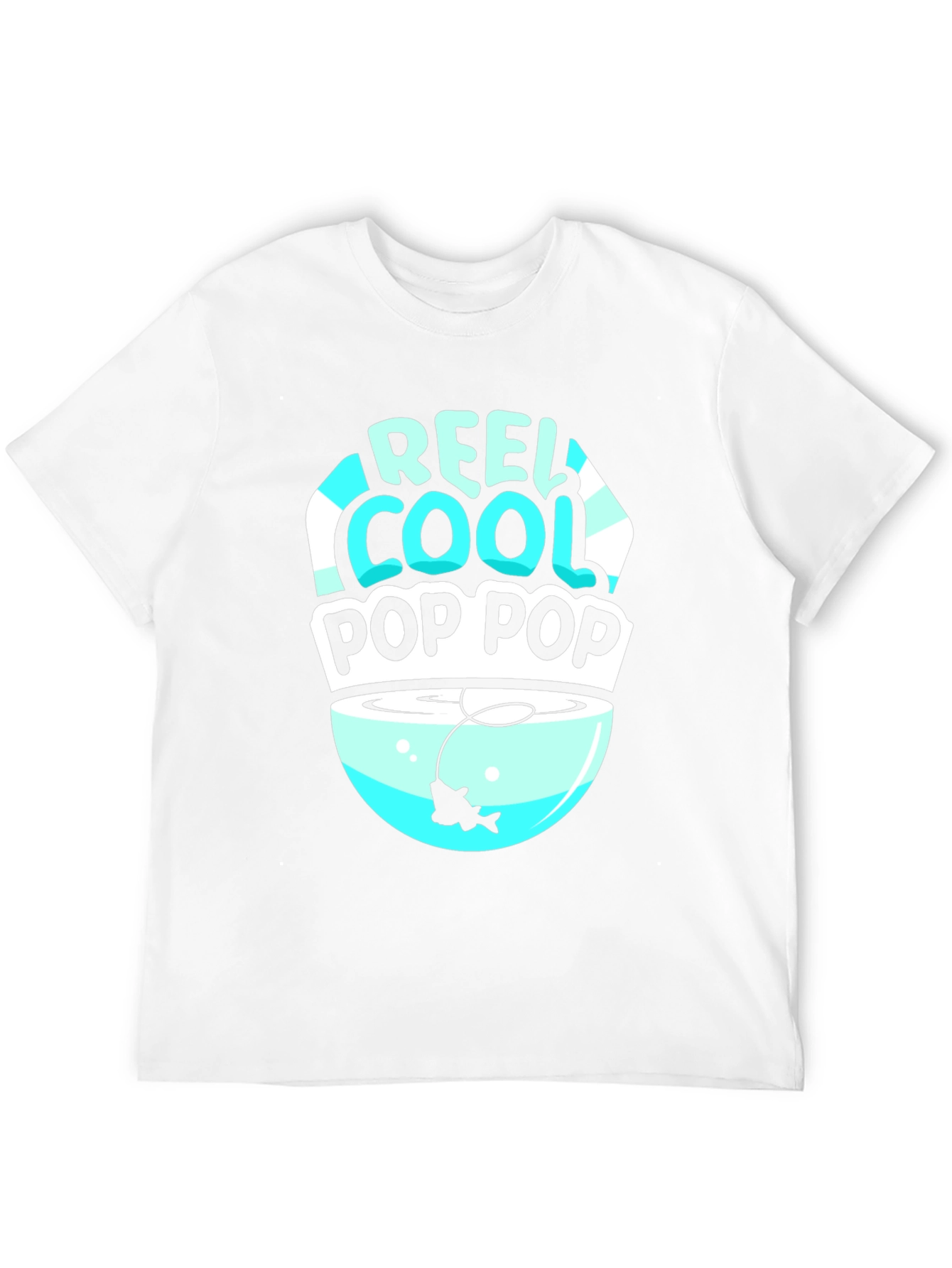 Reel Cool Pop Pop Fishing T-Shirt