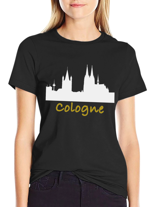 Cologne Skyline T-Shirt - City Souvenir Tee