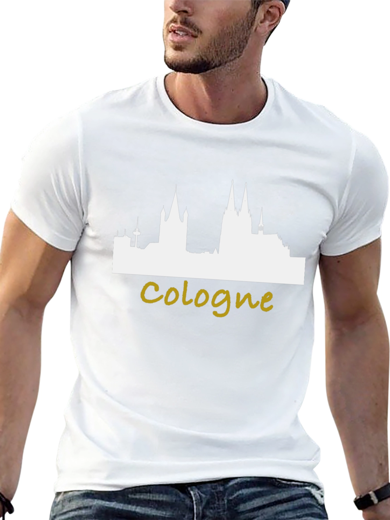Cologne Skyline T-Shirt - City Souvenir Tee