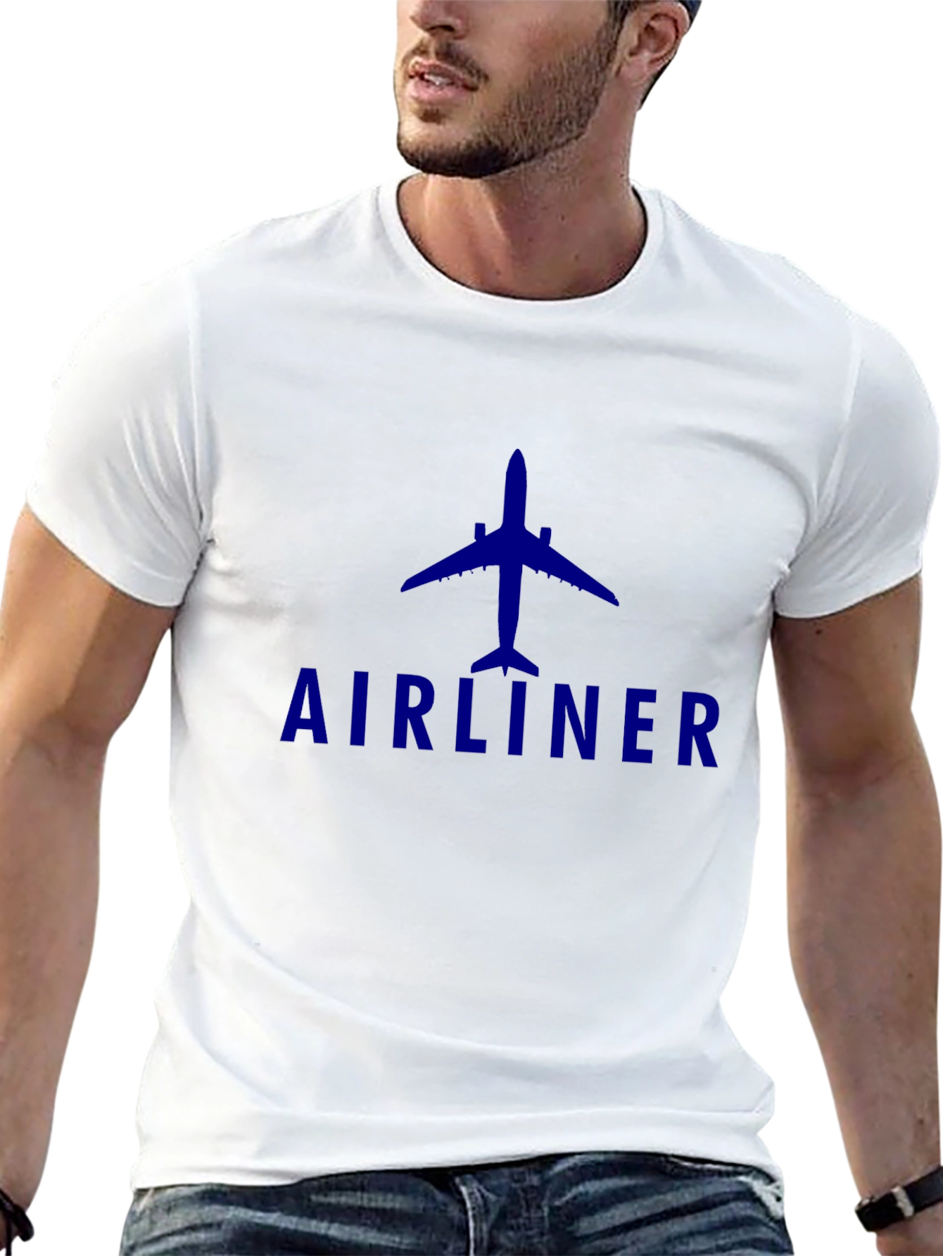 Airliner Graphic Tee - Pilot Style