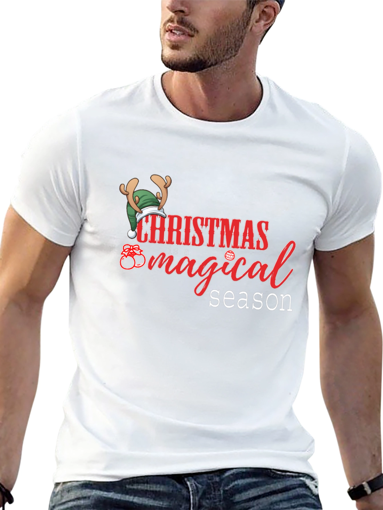Christmas Is a Magical Season Graphic Tee