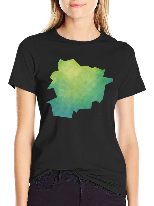 Abstract Graphic Tee - Trendy Mens Black T-Shirt