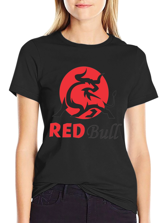 Red Bull Graphic T-Shirt - Short Sleeve Black
