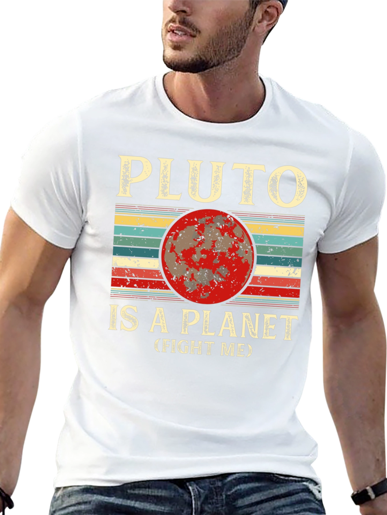 Pluto Is A Planet (Fight Me) Graphic Tee