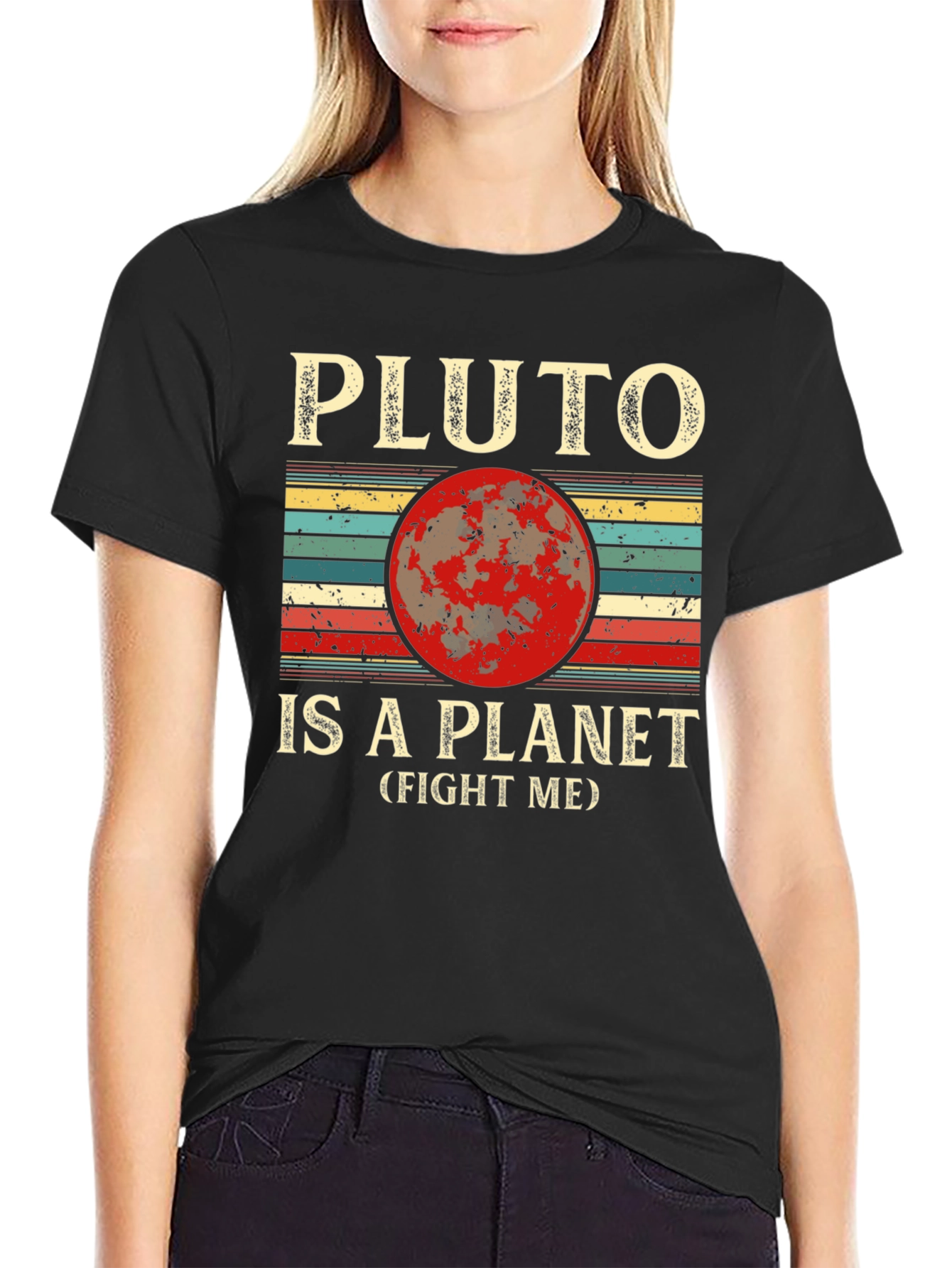 Pluto Is A Planet (Fight Me) Graphic Tee
