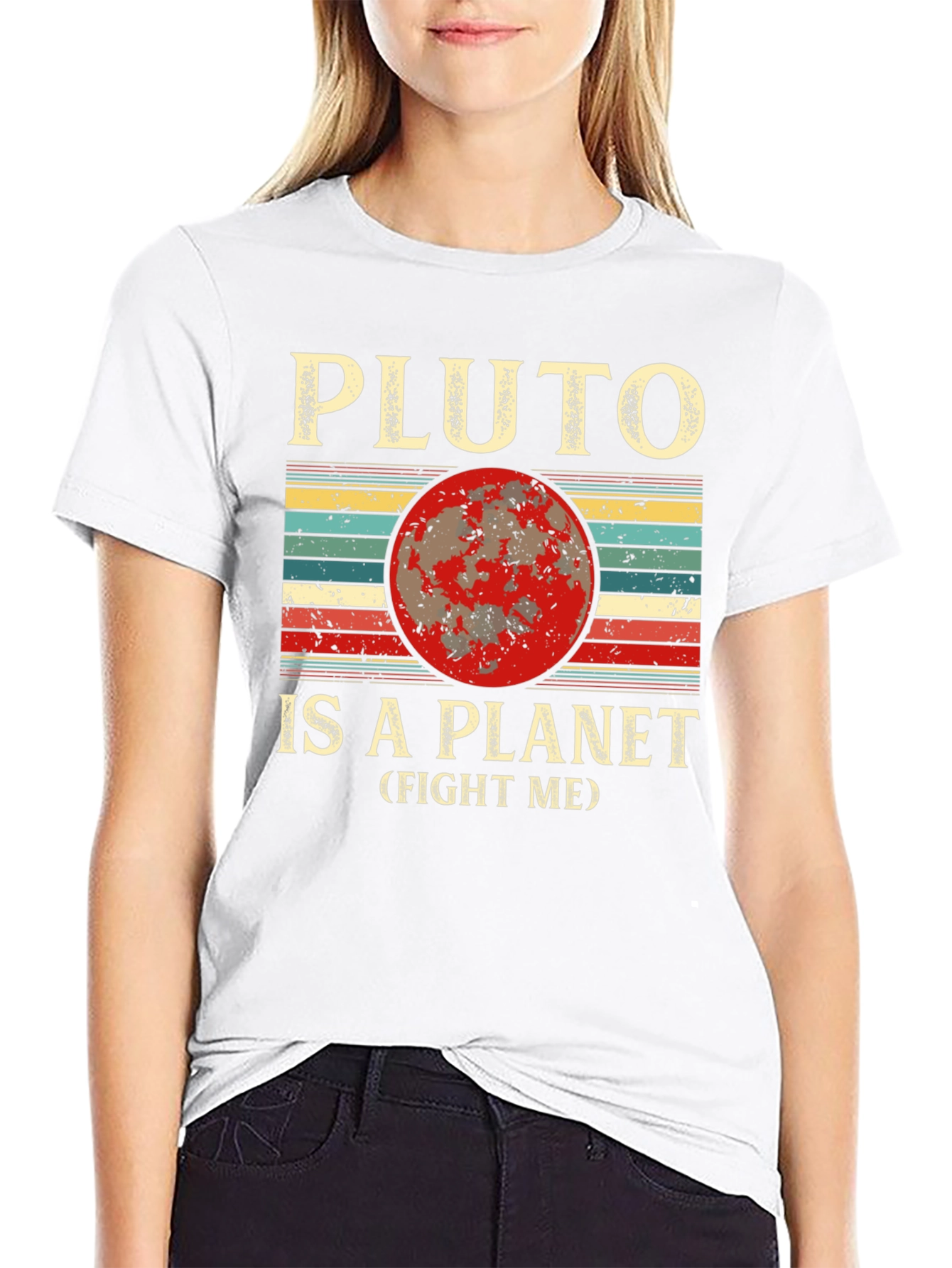Pluto Is A Planet (Fight Me) Graphic Tee