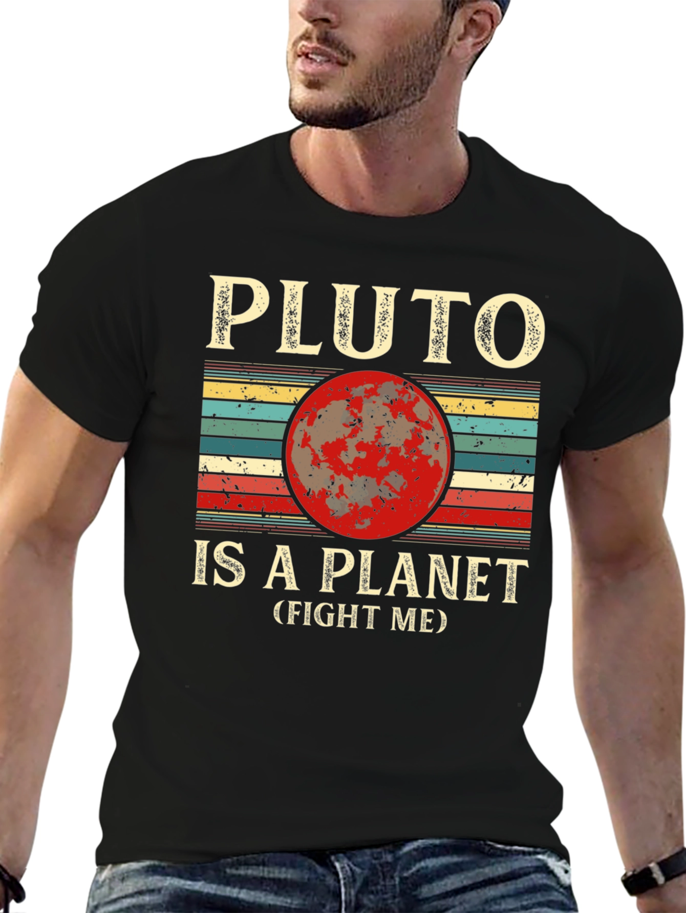 Pluto Is A Planet (Fight Me) Graphic Tee