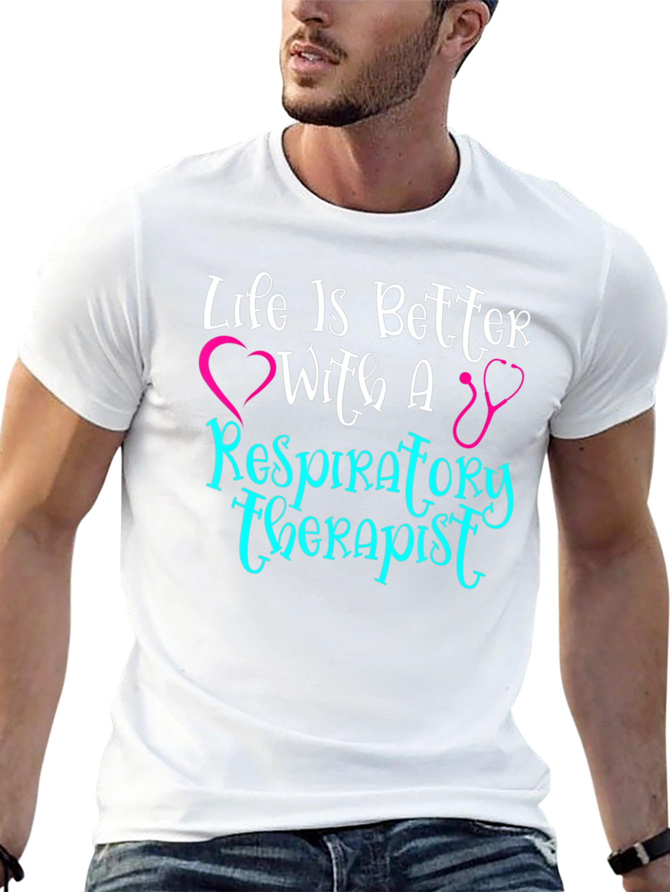 Respiratory Therapist T-Shirt - Life is Better