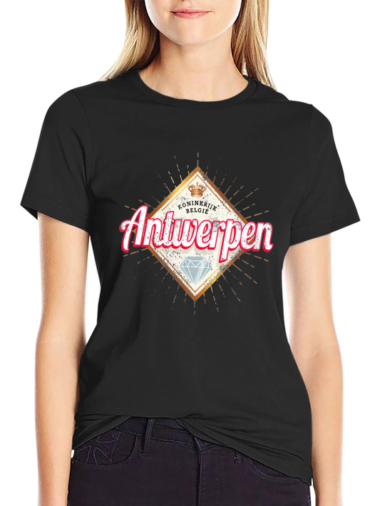 Antwerpen Graphic T-Shirt - Diamond Design