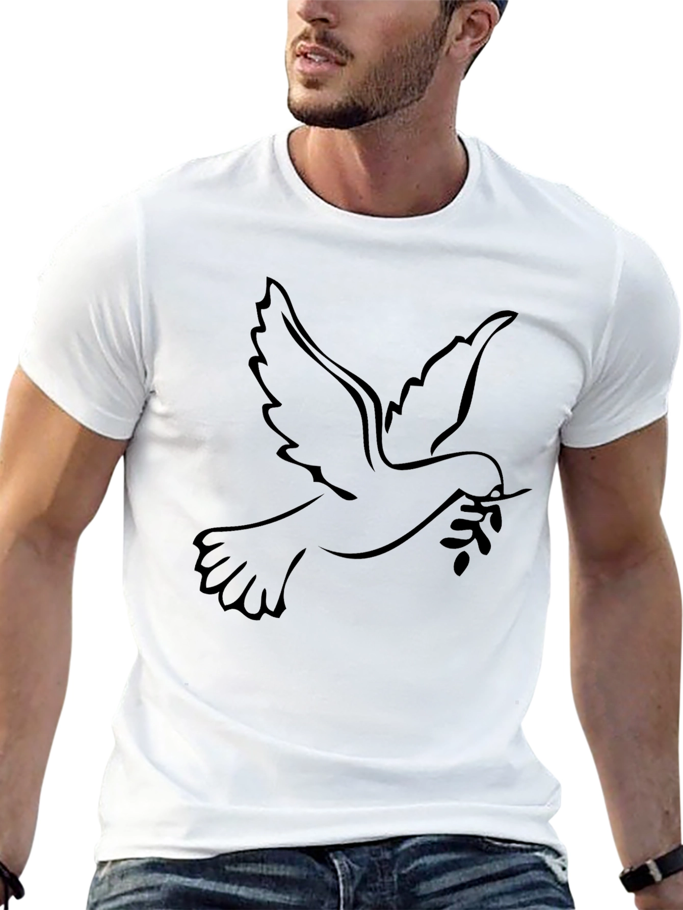 Peace Dove Graphic T-Shirt