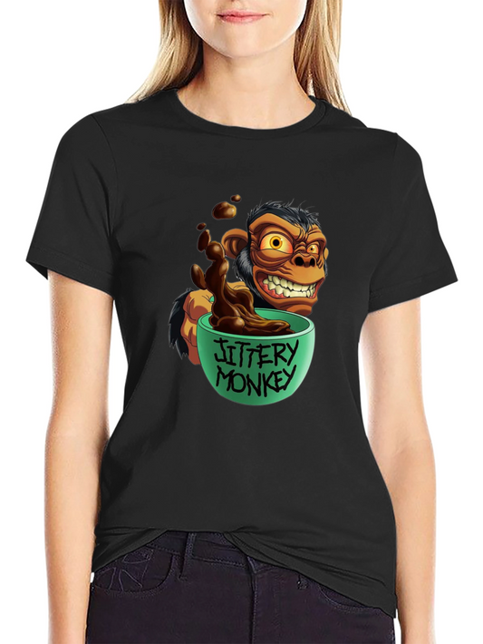 Jittery Monkey Graphic Tee