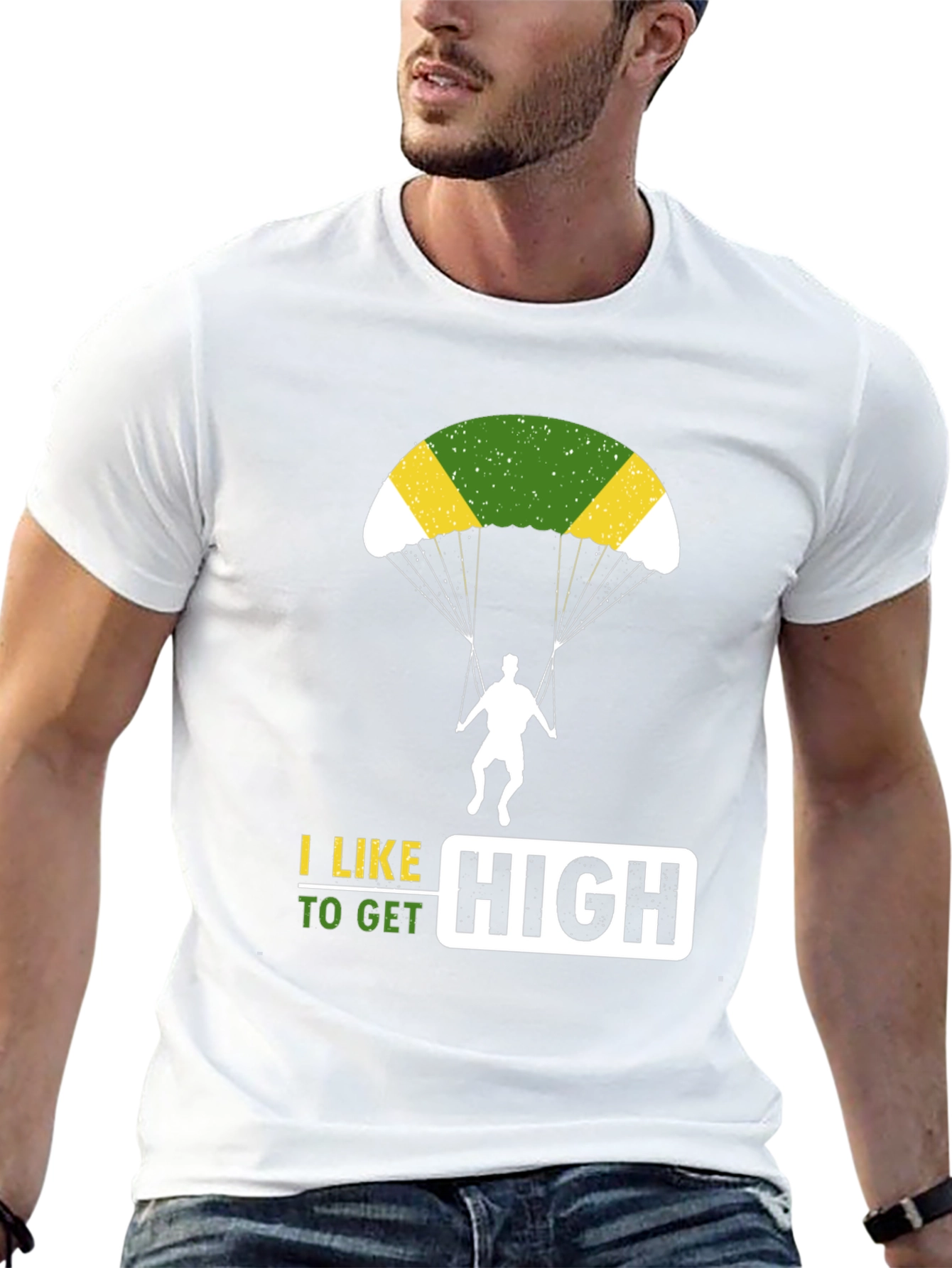 I Like To Get High Parachute T-Shirt
