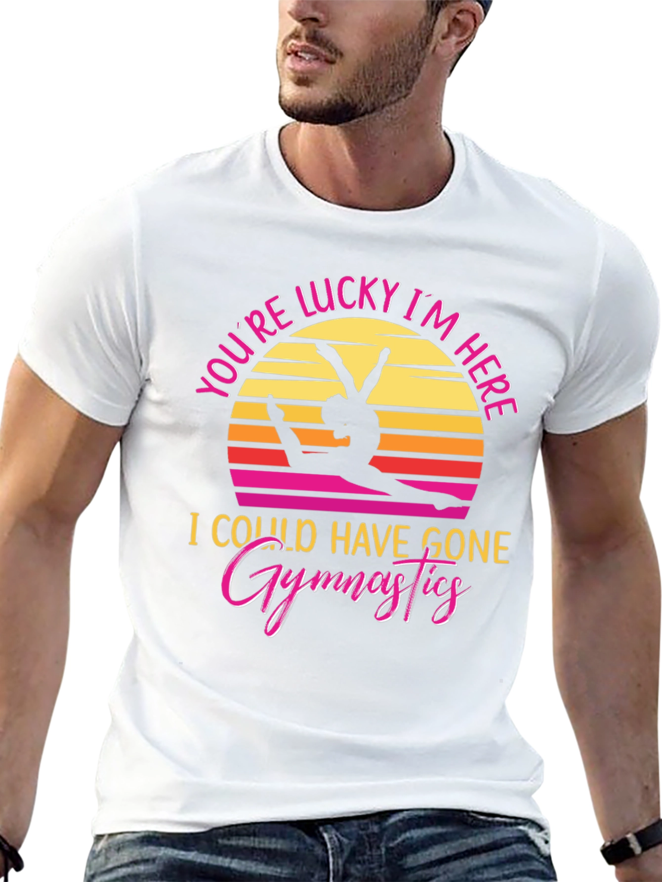 Lucky Gymnast Graphic T-Shirt