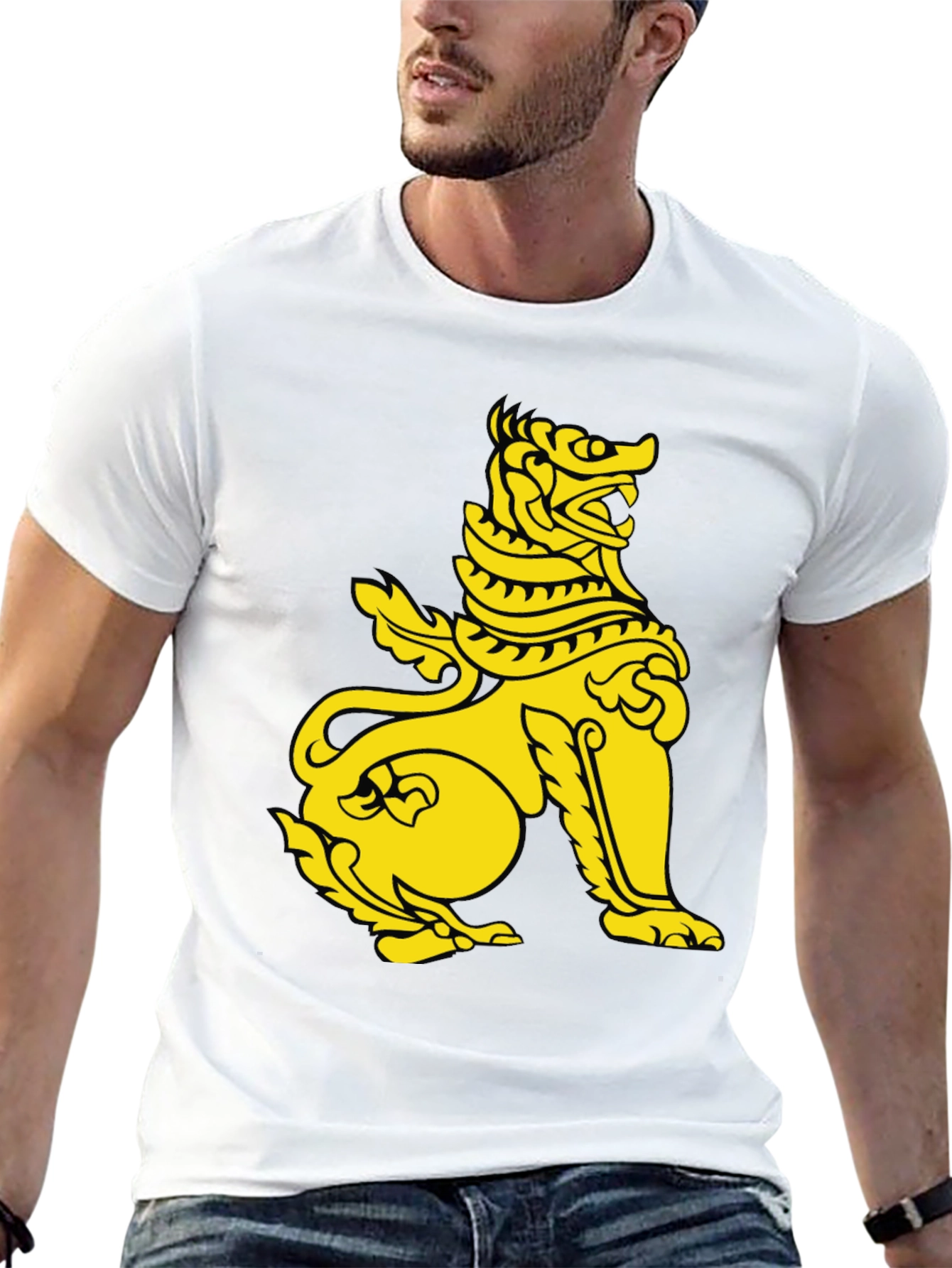 Bold Lion Graphic Tee - Statement Style