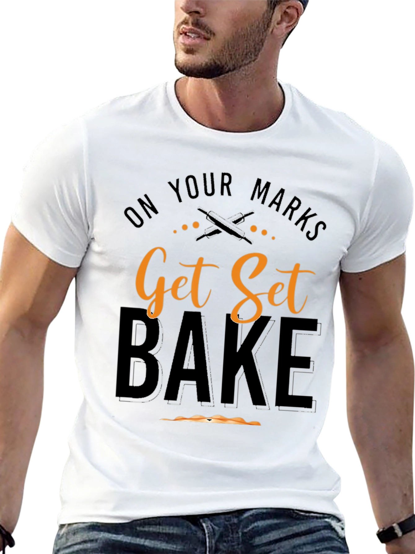On Your Marks Get Set Bake T-Shirt