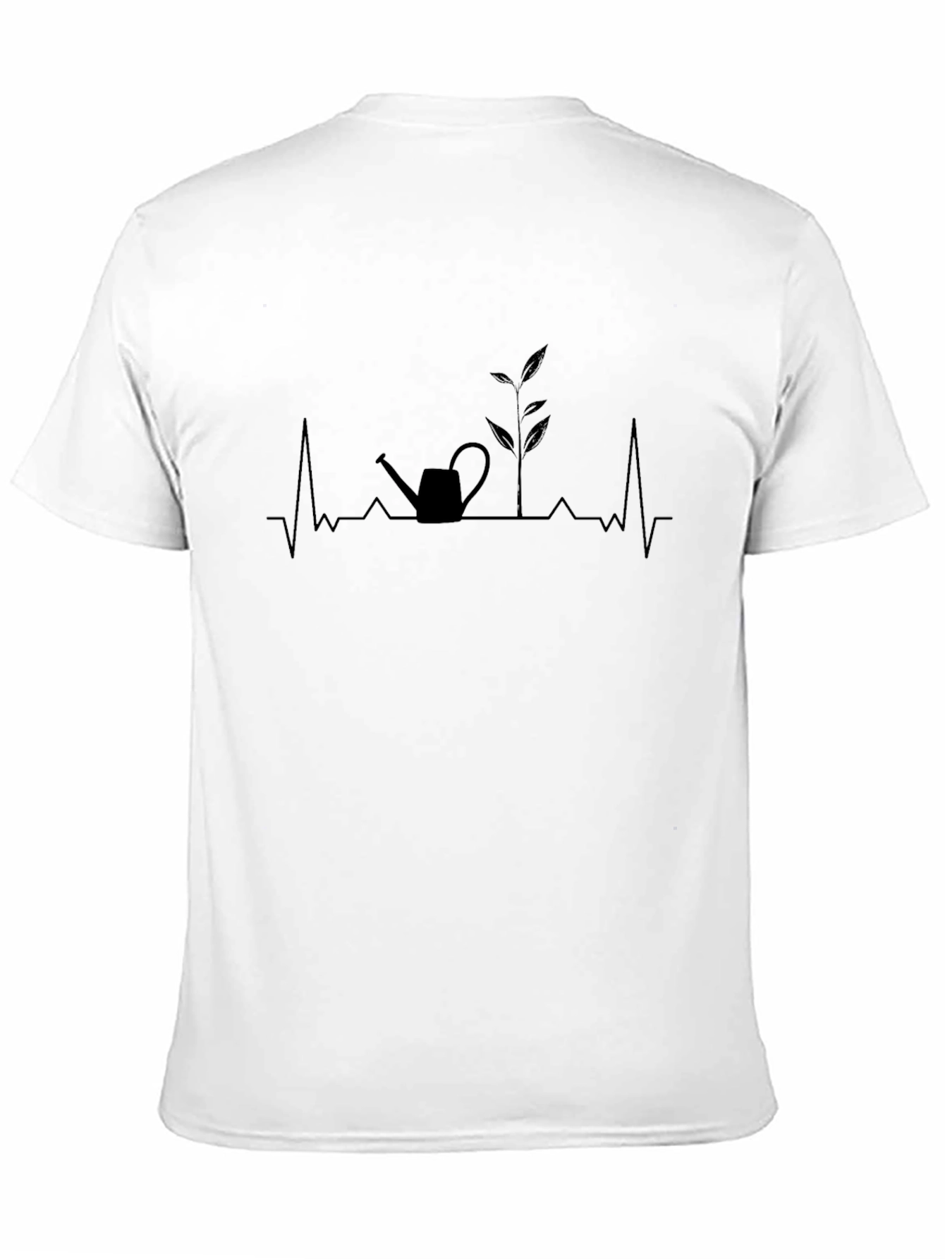 Gardener Heartbeat Black T-Shirt