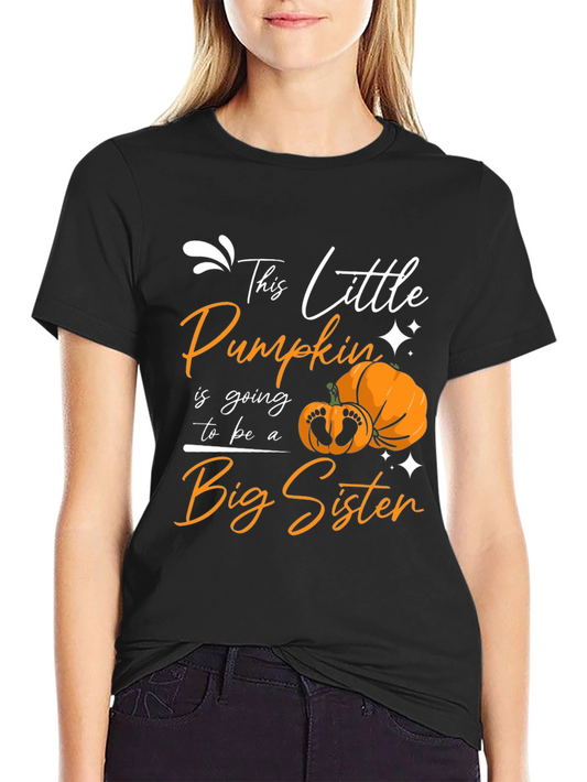 Big Sister Pumpkin Tee