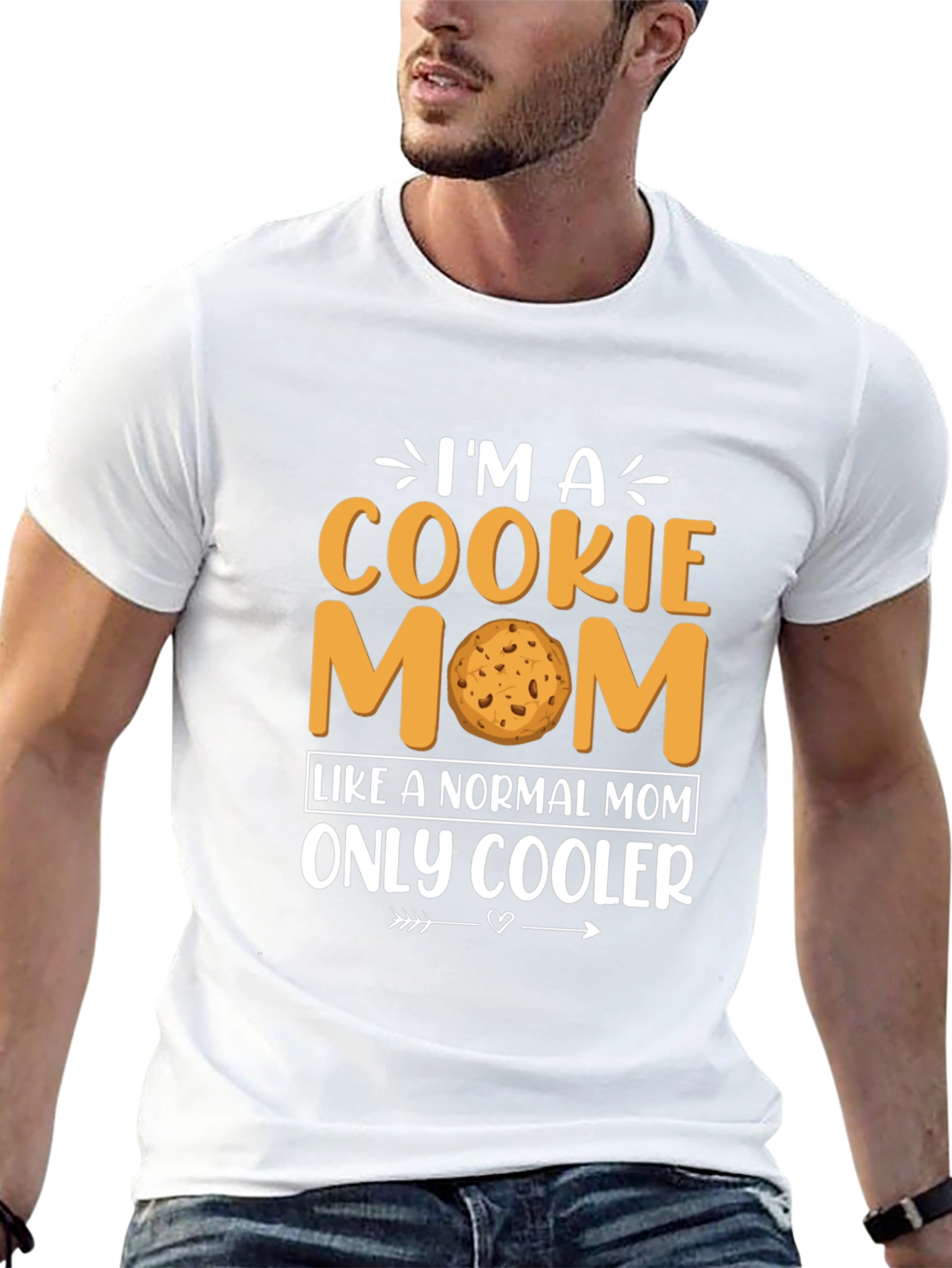 Im a Cookie Mom T-Shirt - Novelty Graphic Tee