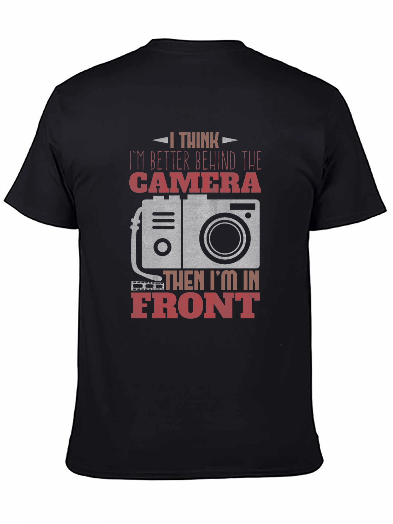 Behind the Camera Graphic T-Shirt