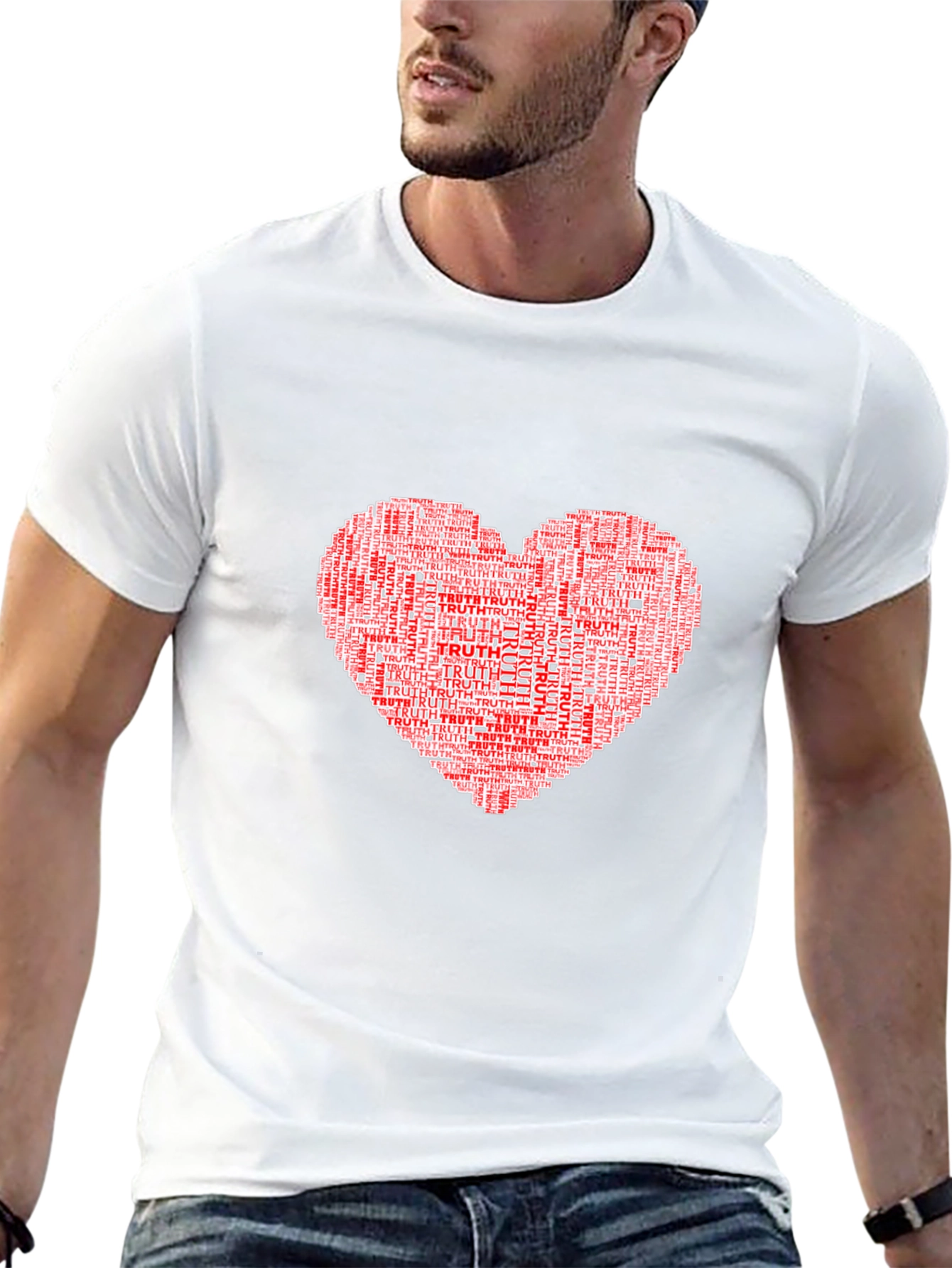 Truth Heart T-Shirt - Express Your Values