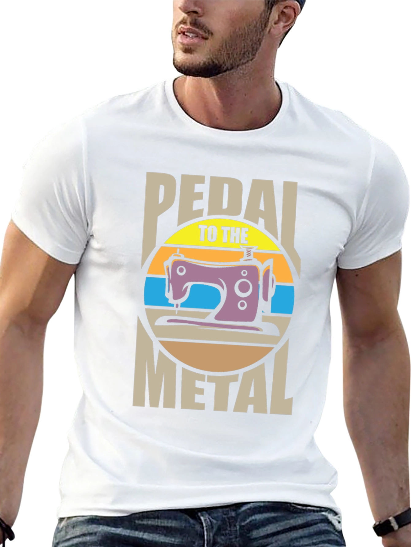 Pedal to the Metal Sewing T-Shirt