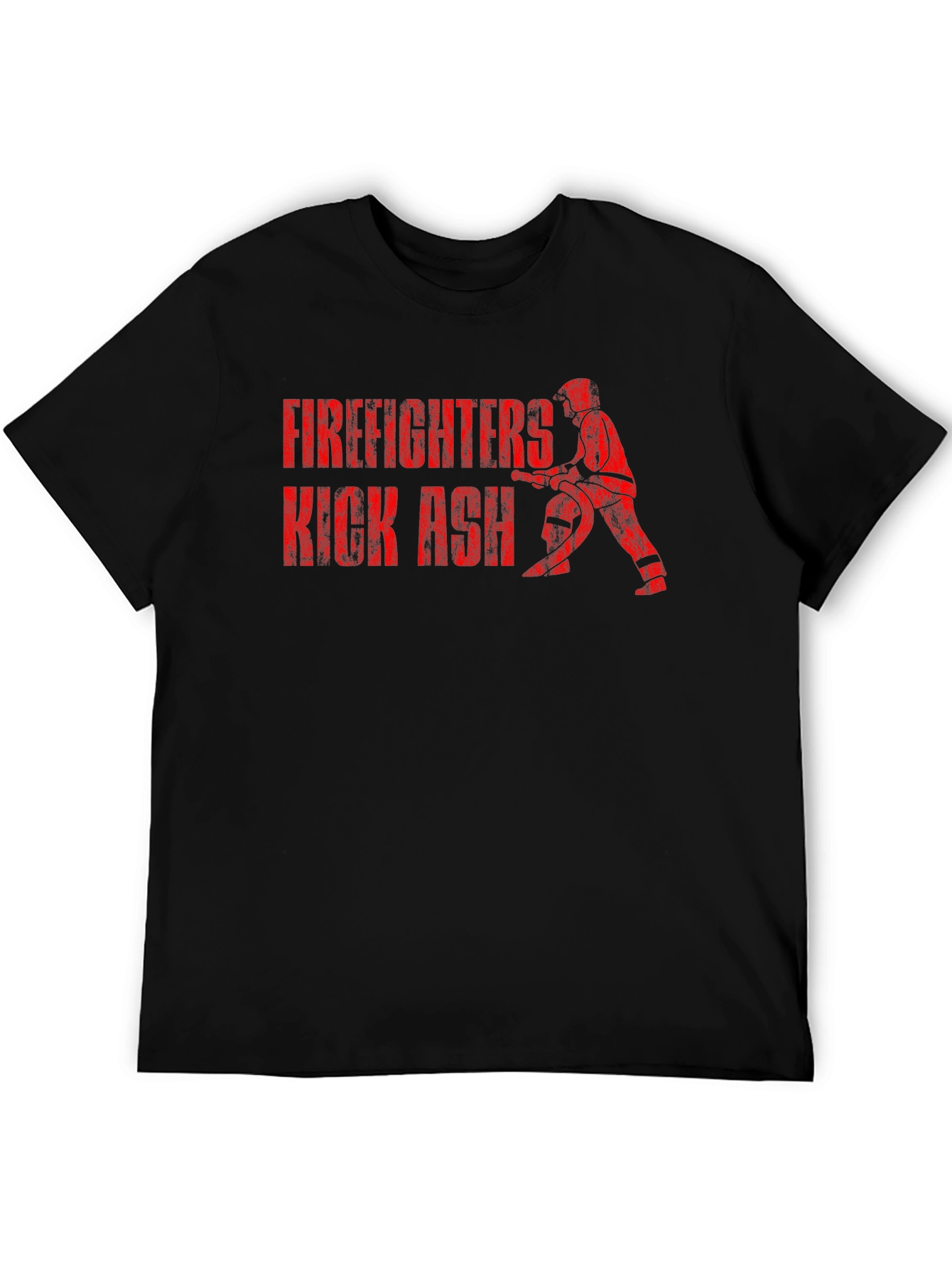 Firefighters Kick Ash Graphic T-Shirt