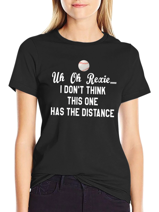 Uh Oh Rexie Baseball Graphic Tee