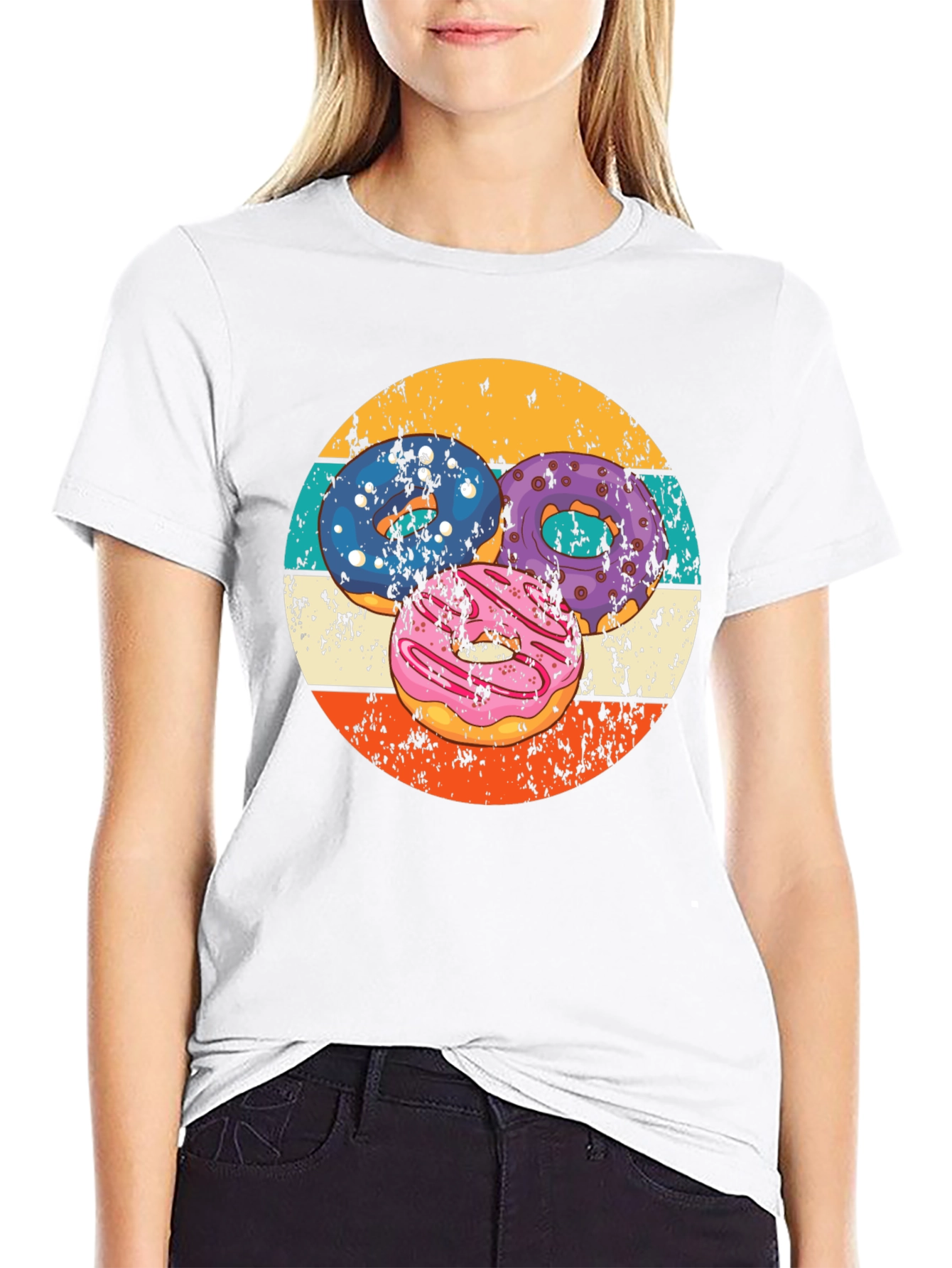 Retro Donut T-Shirt