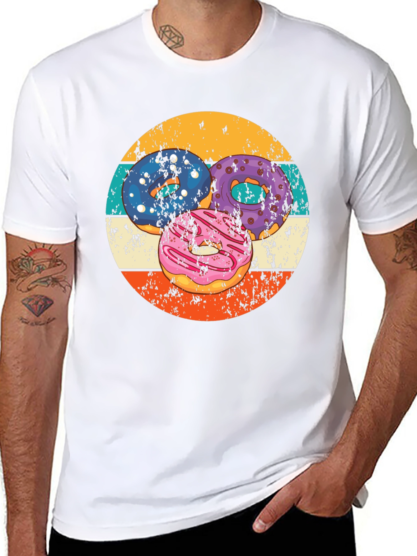 Retro Donut T-Shirt