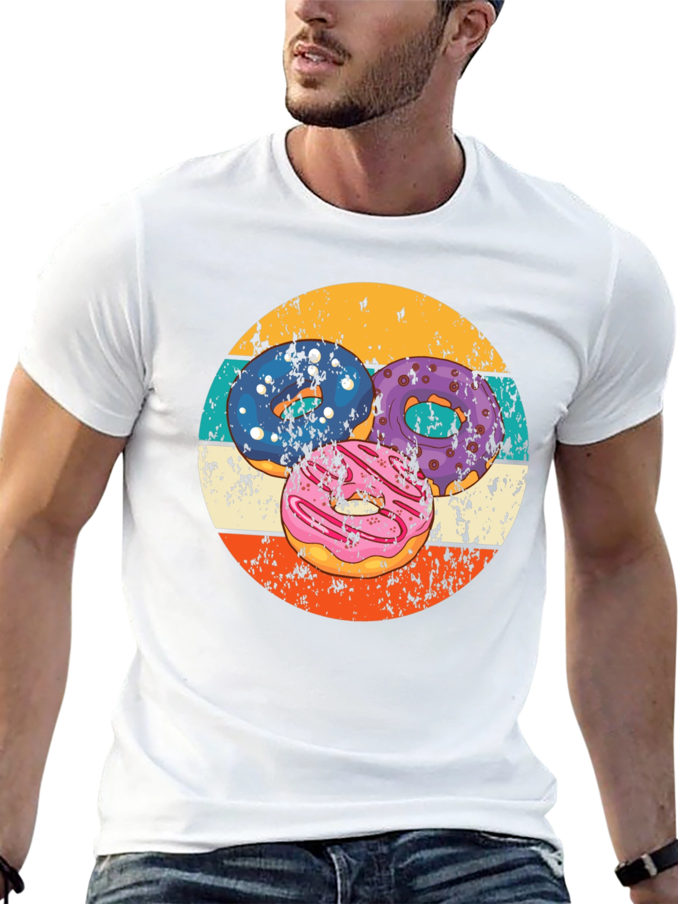 Retro Donut T-Shirt