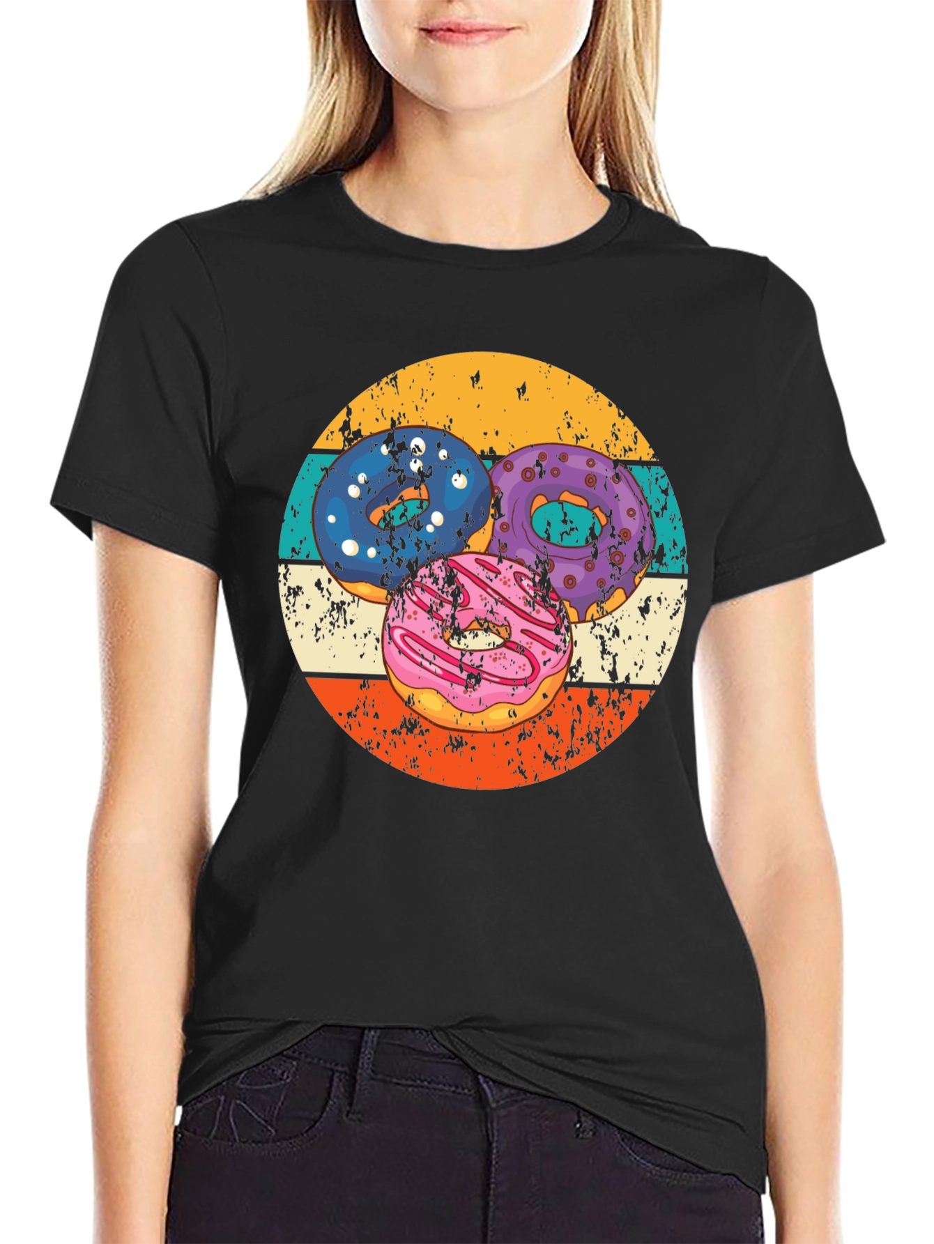 Retro Donut T-Shirt